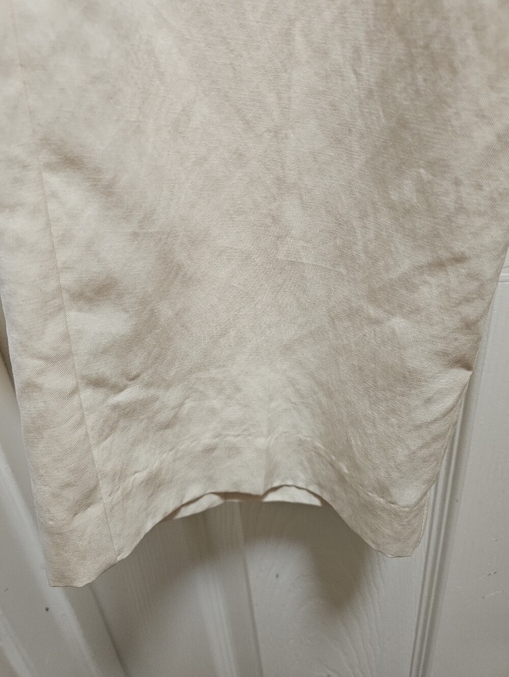 Zara NWT Beige Straight Leg Pants - Size M - Picture 7 of 12
